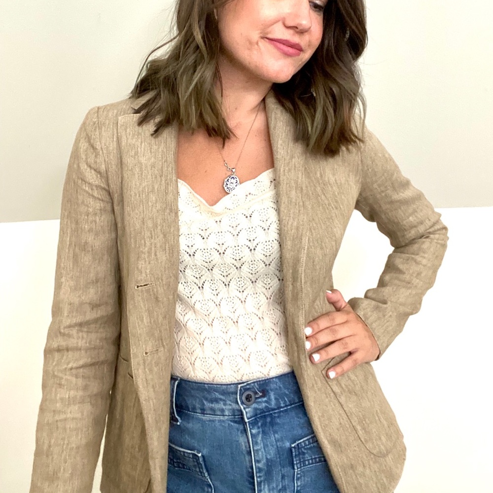 Linen Vince Blazer
